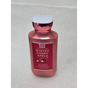 Bath & Body Works Winter Candy Apple Body Lotion 8 Fl Oz With Shea & Coconut Oil